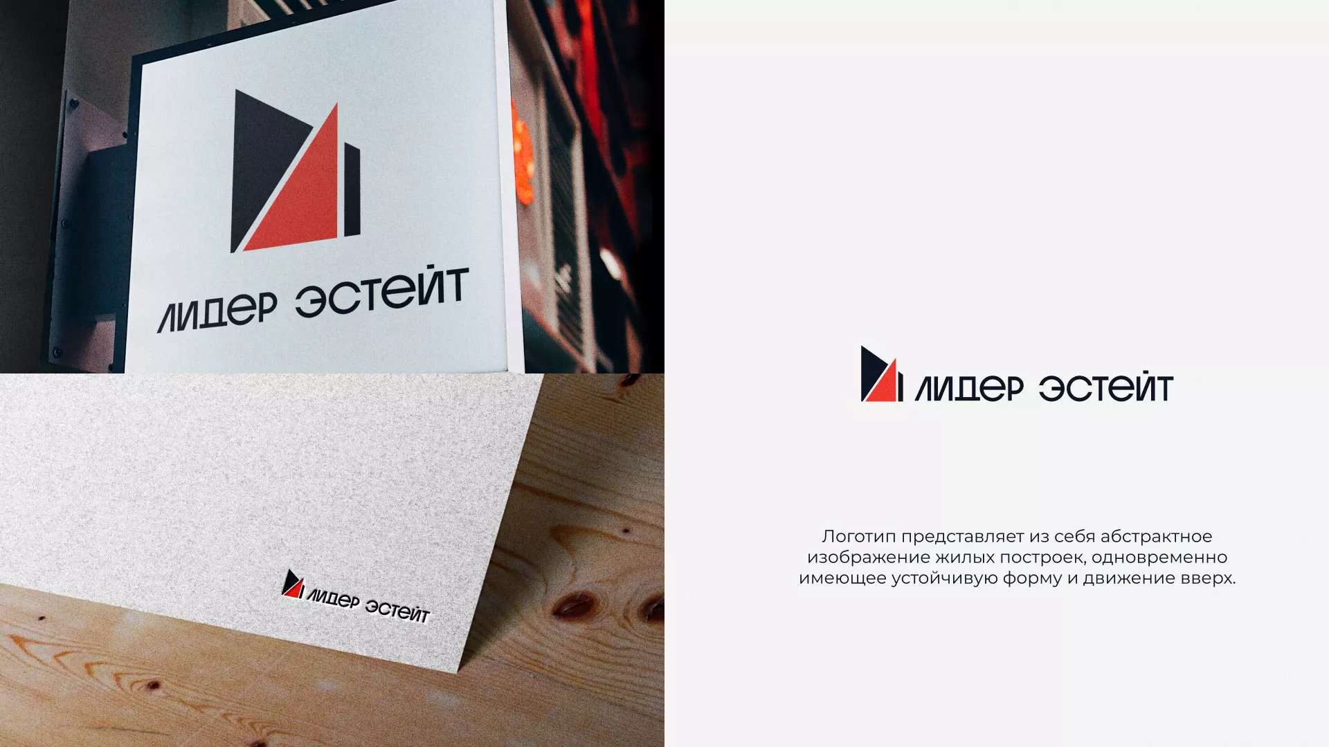 Сделали логотип для агентства недвижимости «Лидер Эстейт» в Нижних Сергах